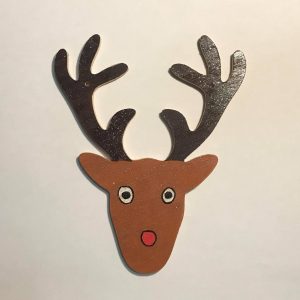 Décoration de Noel en bois Renne