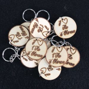 Porte Clefs J'aime l'Ile d'Oléron