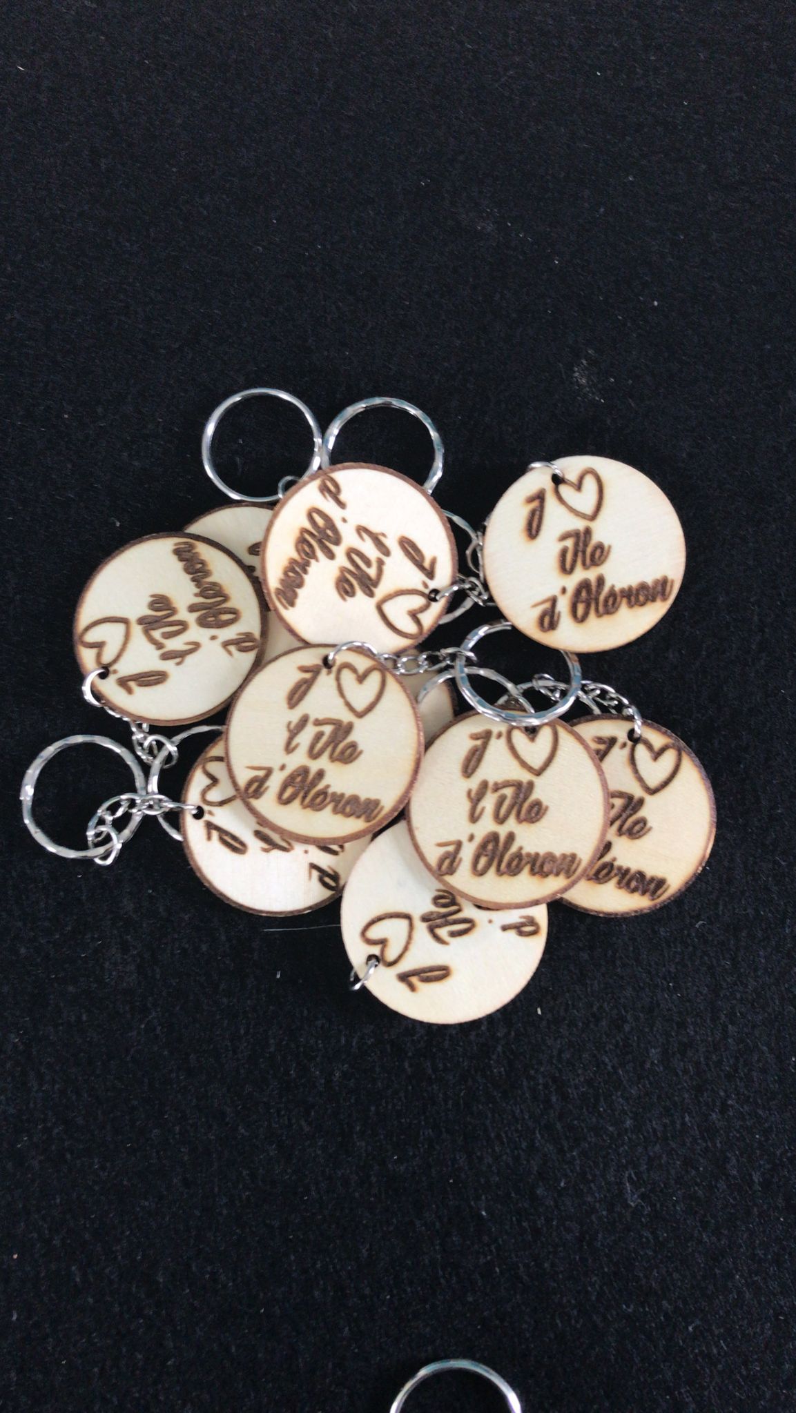 Porte Clefs J'aime l'Ile d'Oléron