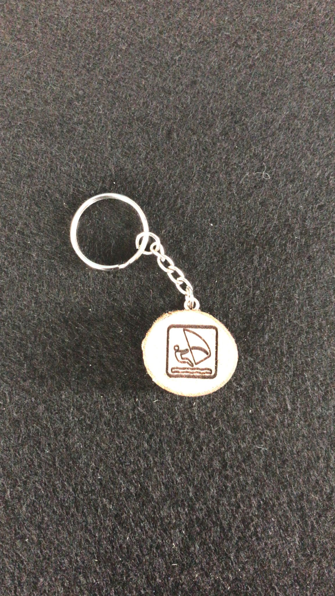 Petit Porte Clefs Planche à voile
