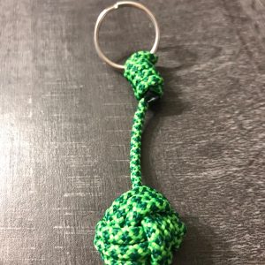 Porte Clés Pomme de Touline 2cm Vert